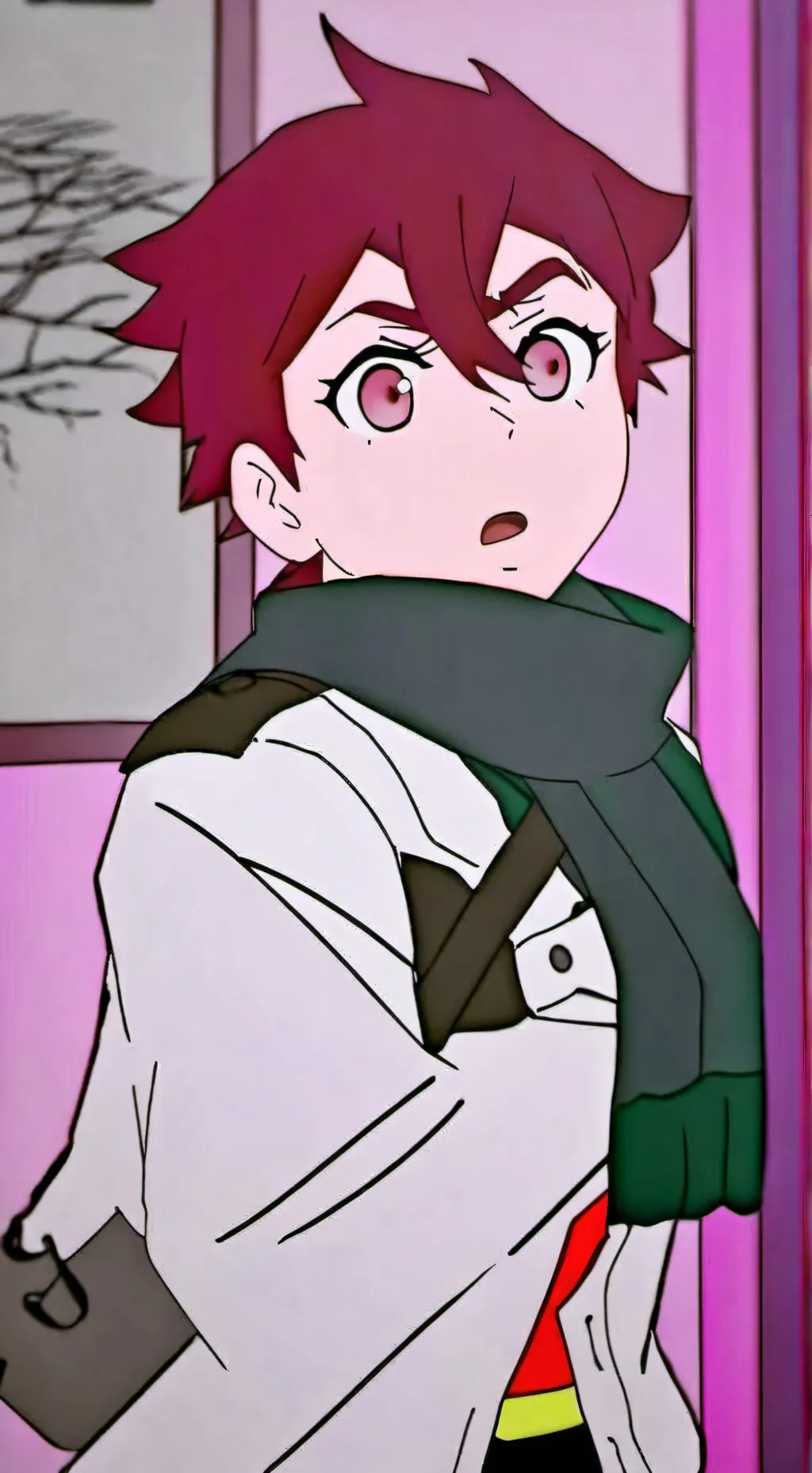 ai character: momo background