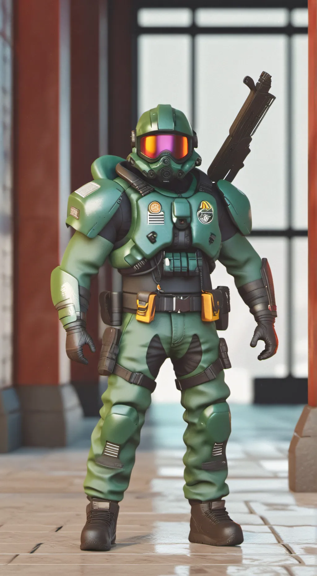 ai character: (legandary) background