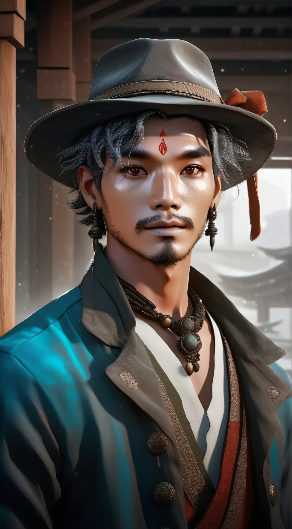 ai character: Clementine TWD background