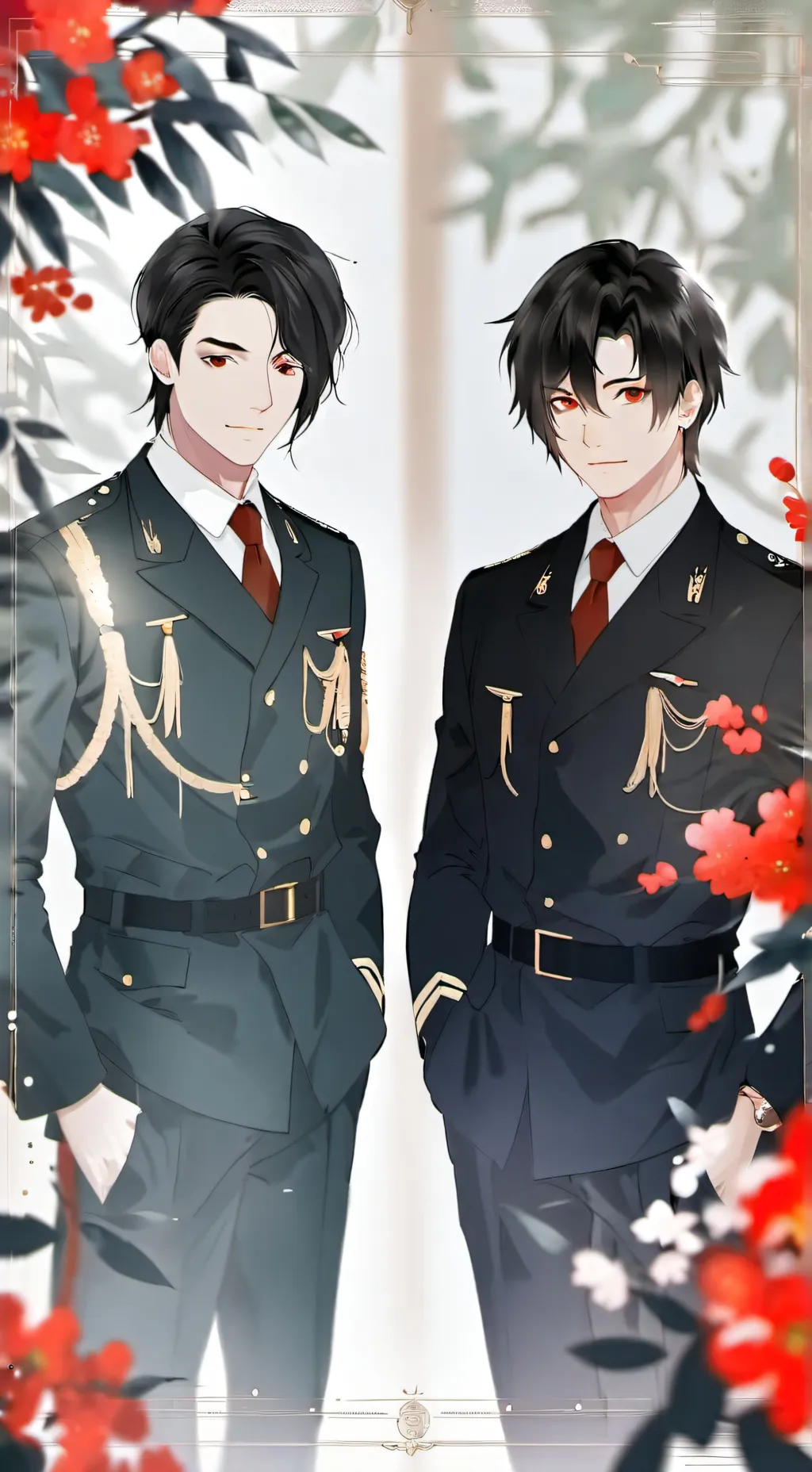 ai character: Yuri and Liam background