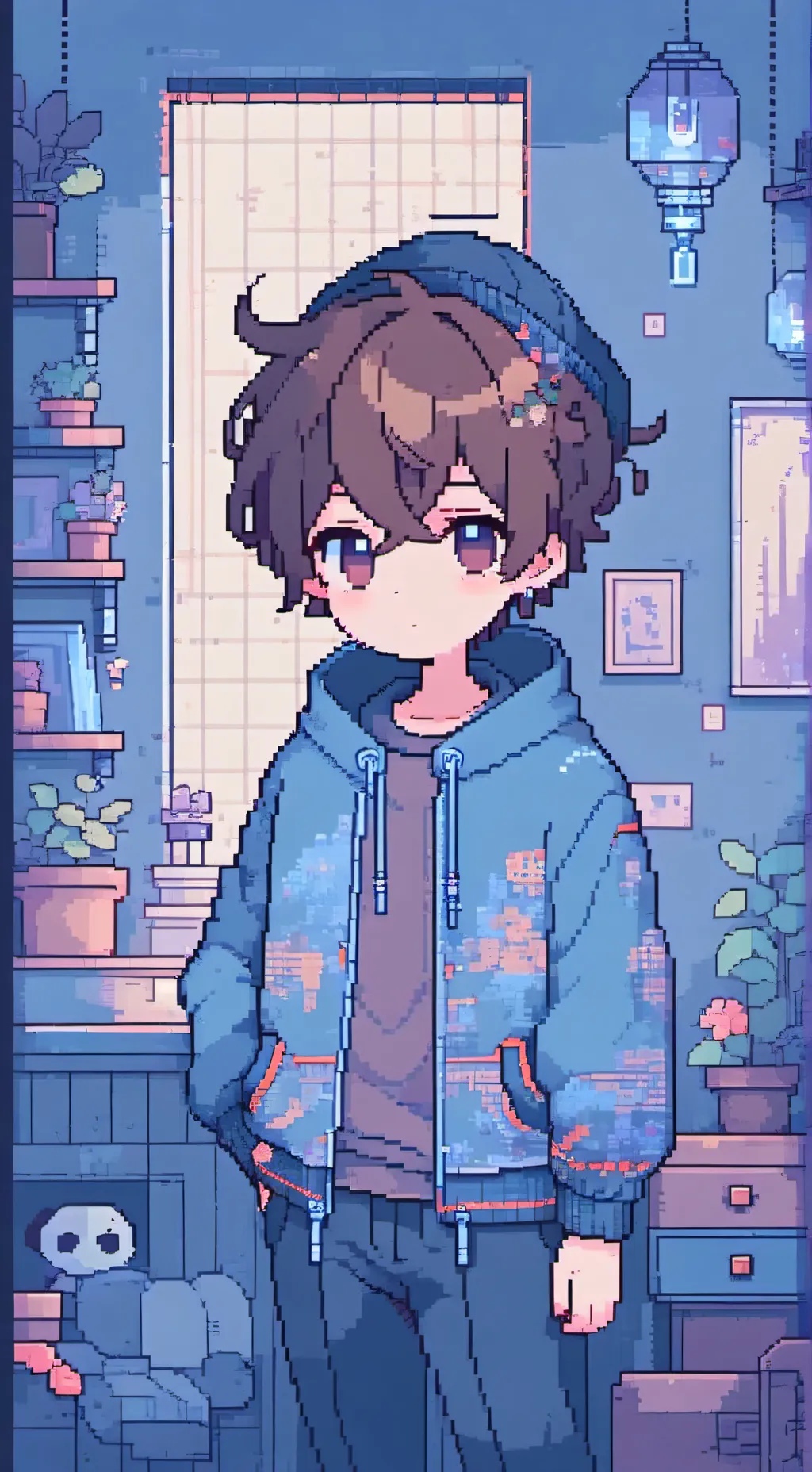 ai character: Trenton  background