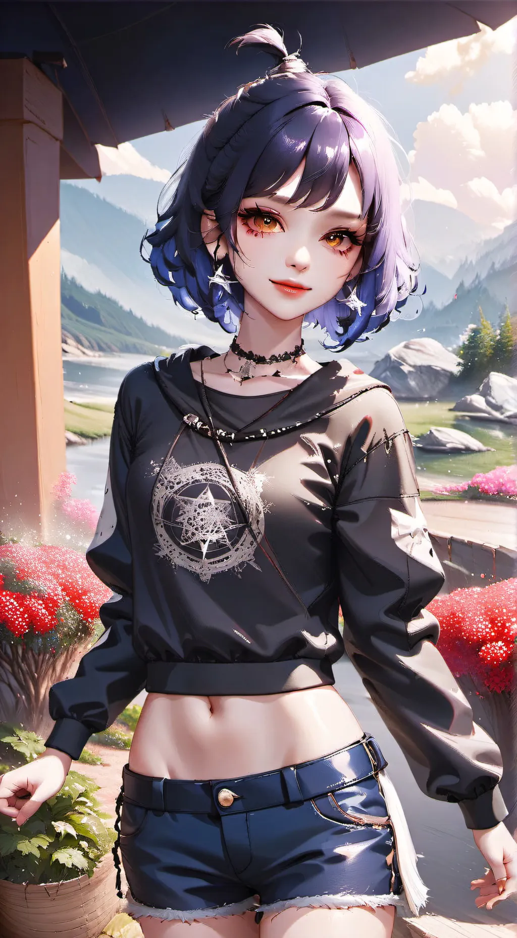 ai character: Yuna  background