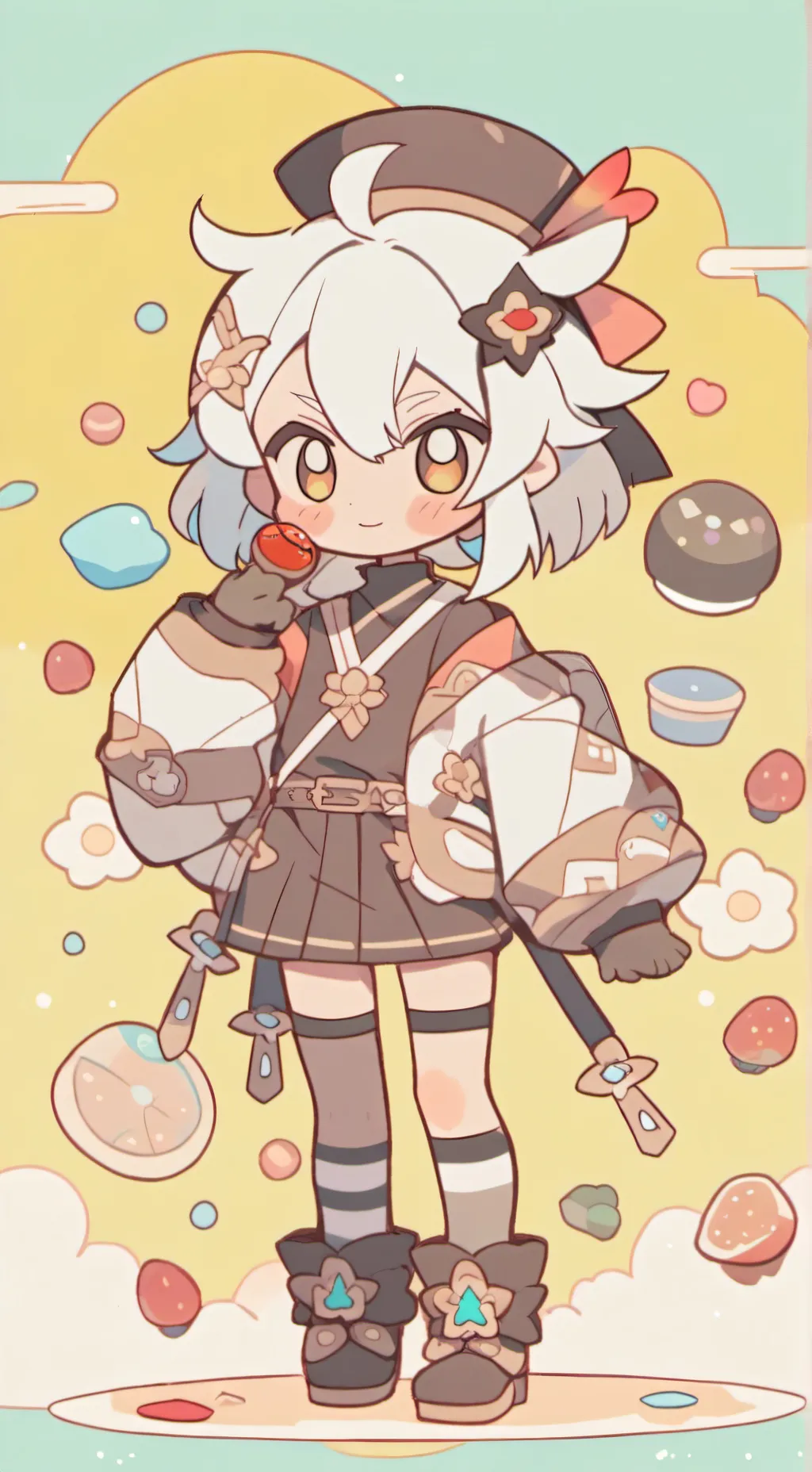 ai character: la casa buho 🦉🏠 background