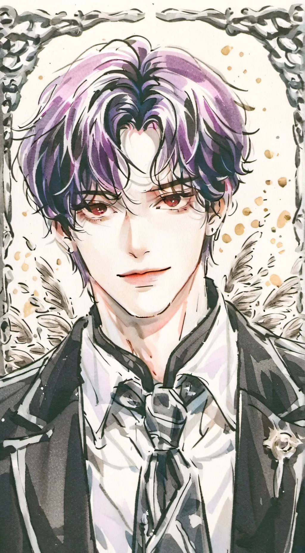ai character: Mark background