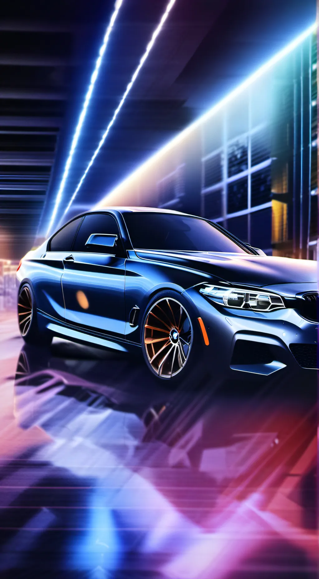 ai character: BMW  background