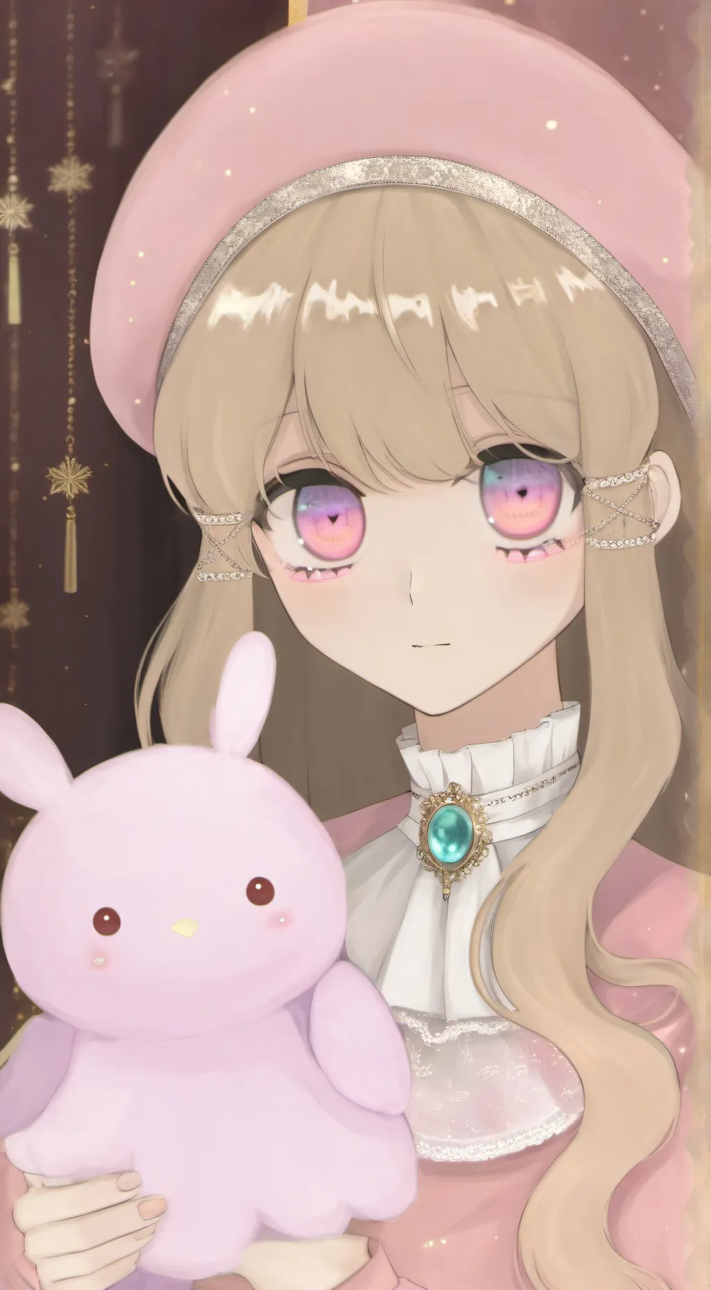 ai character: Vee x shelly background