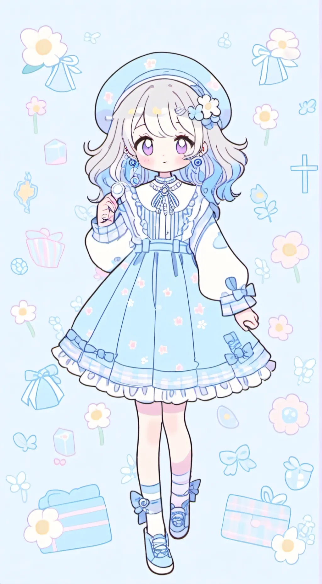 ai character: Dw school background