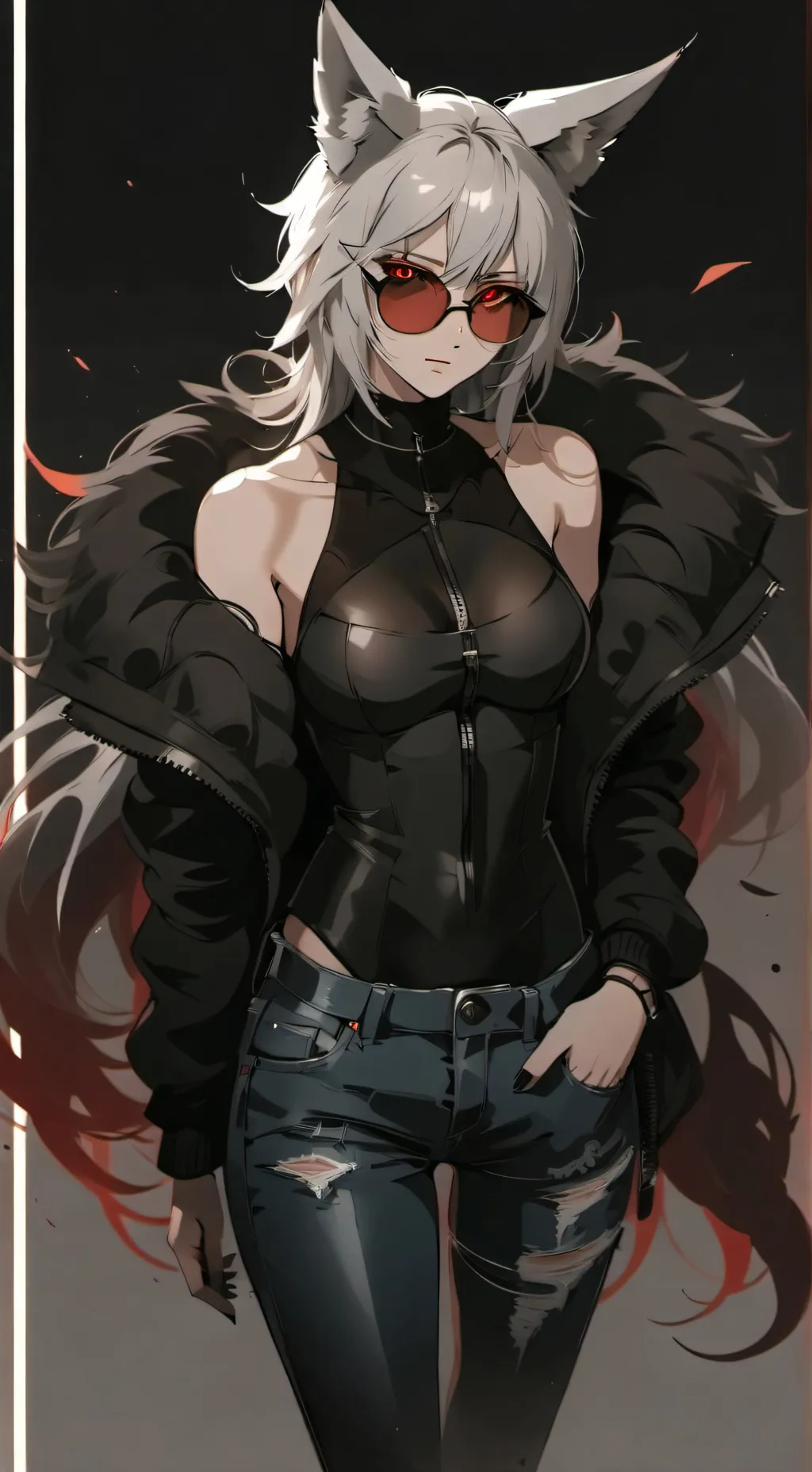 ai character: Ayame Kusanagi background