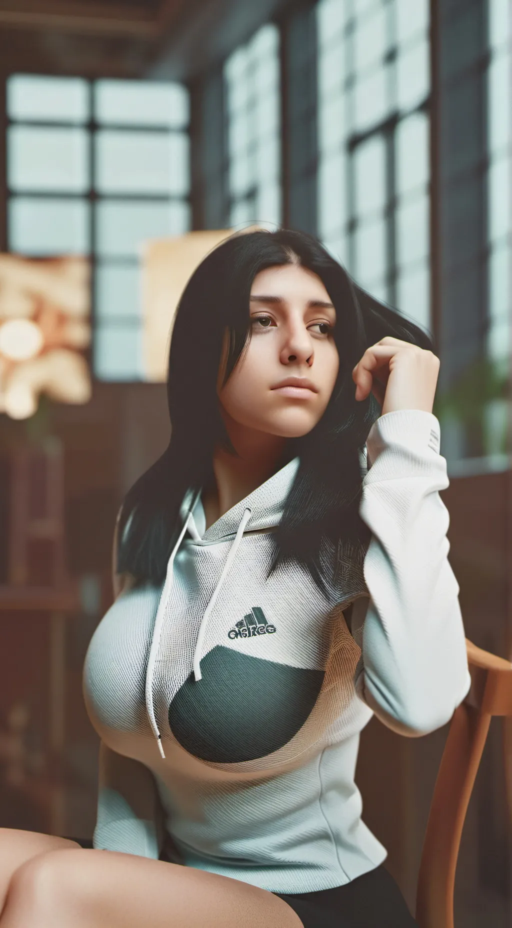ai character: Maha Al Khatib  background