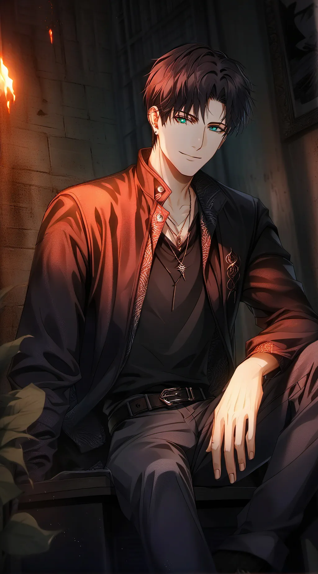 ai character: Whispering Shadow background