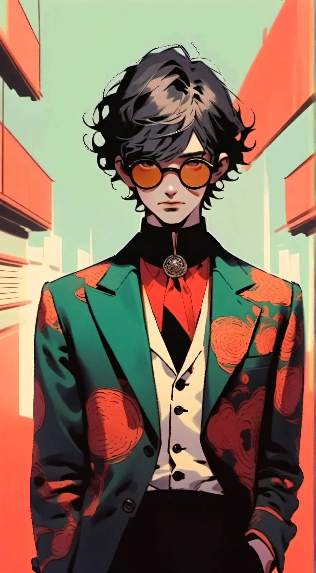 ai character: hajun background