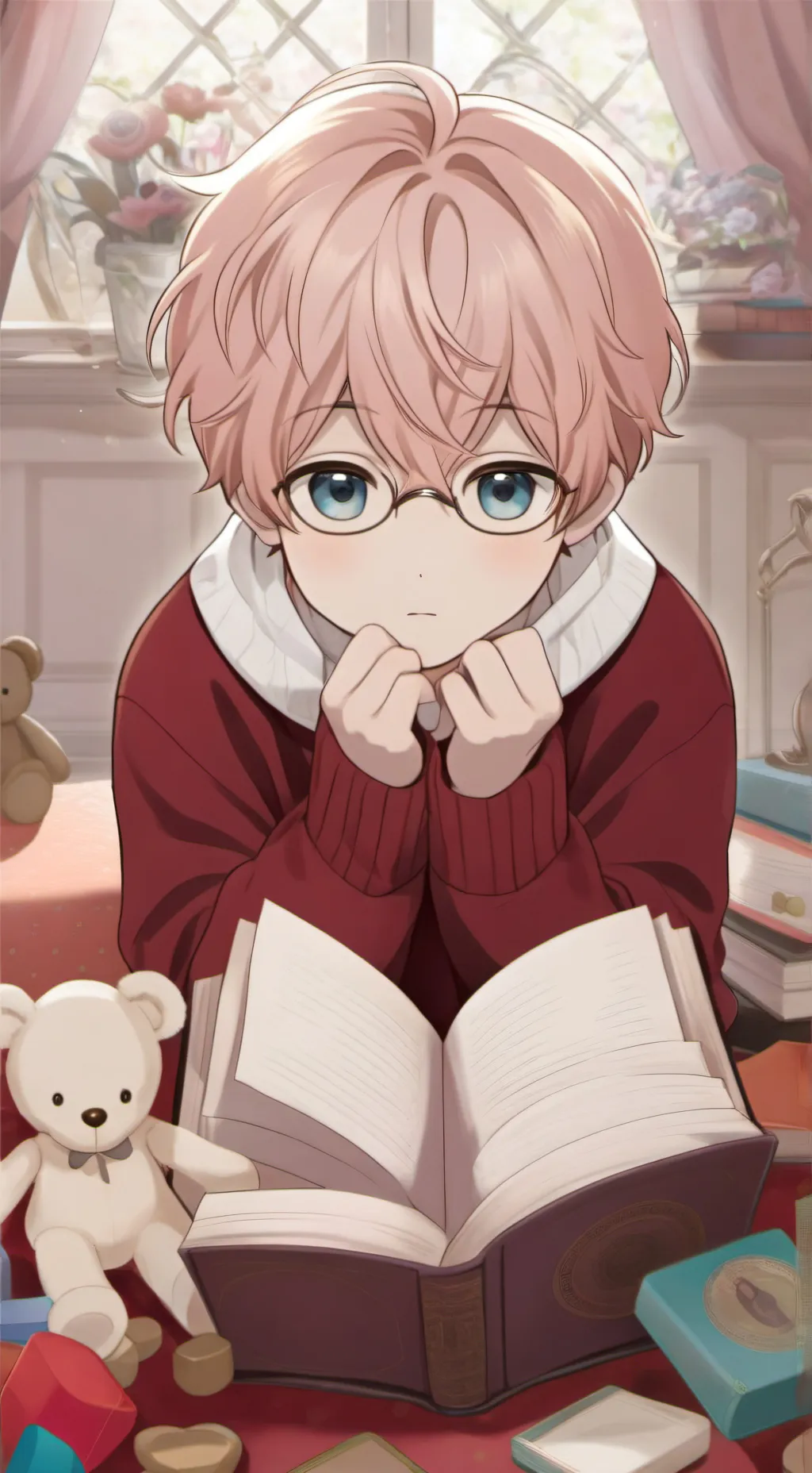 ai character: Mark background