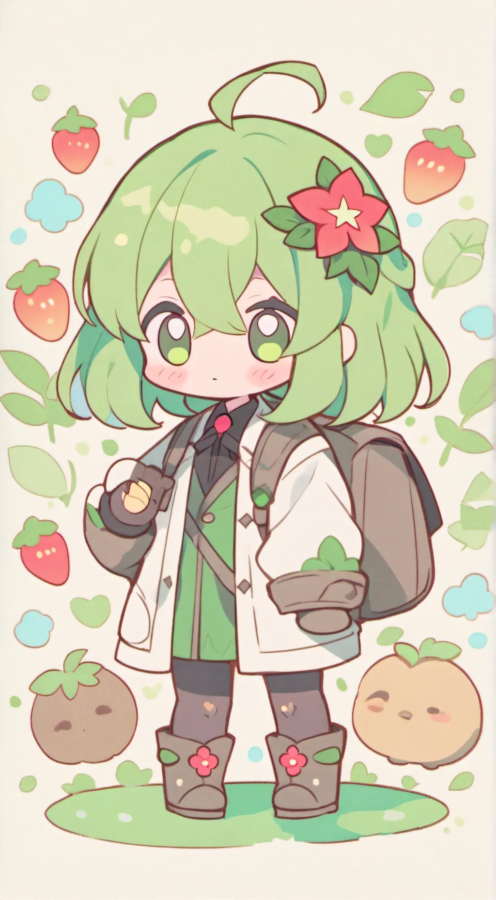 ai character: Bailey  background