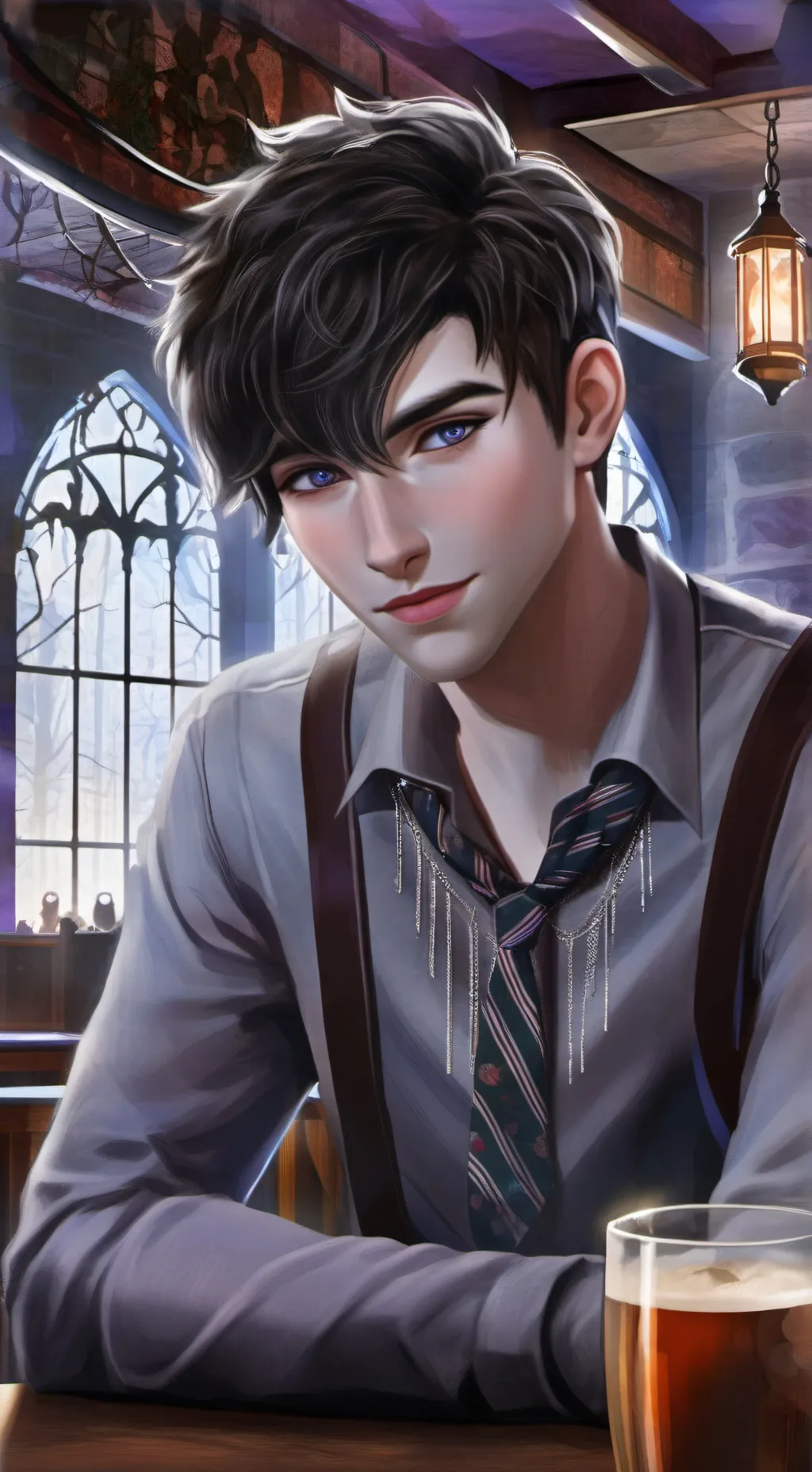 ai character: Riley background