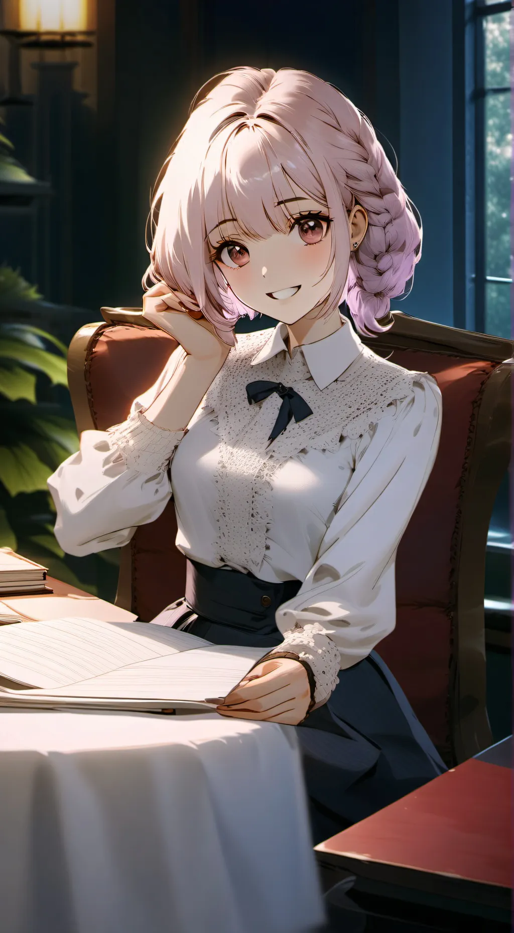 ai character: Himari background