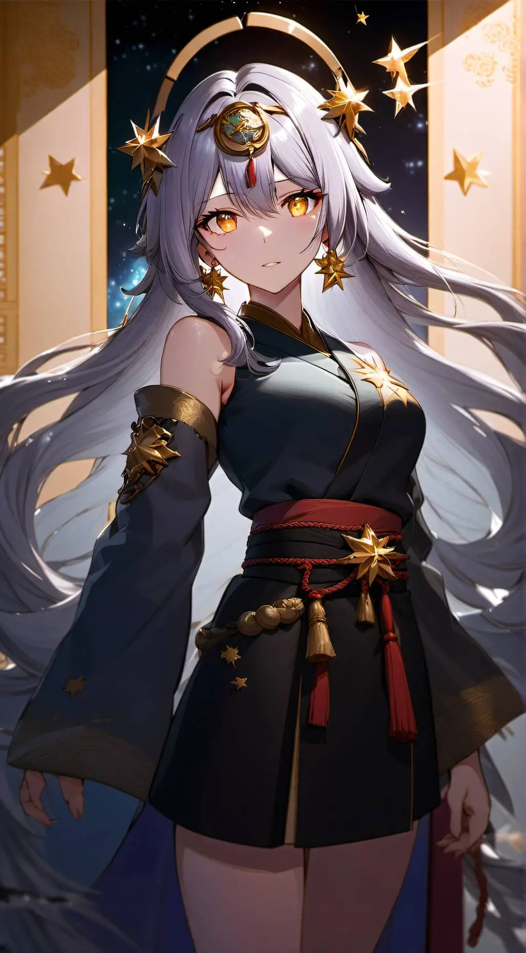ai character: Shizuka background