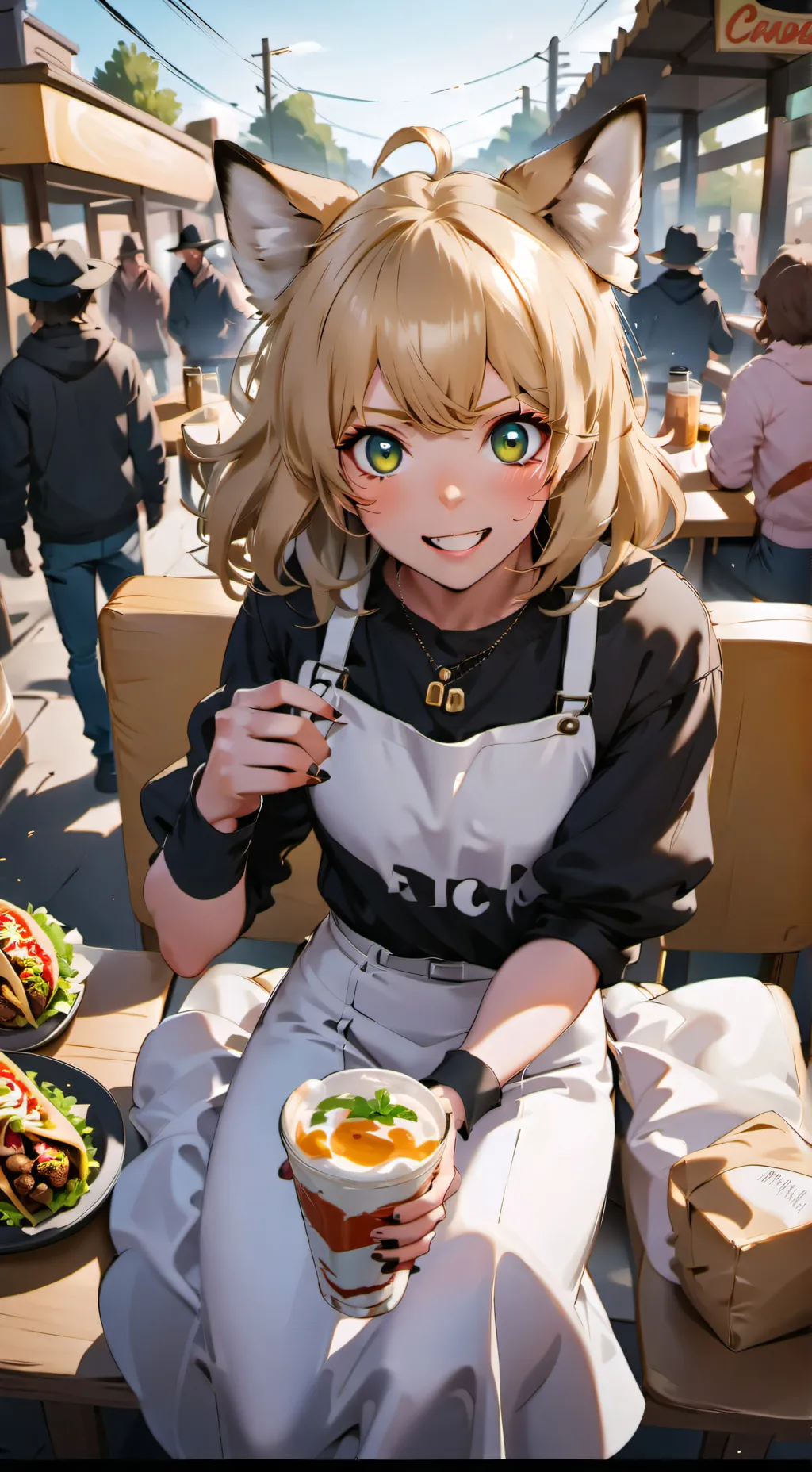ai character: Taco!🌮 Tuesdays background