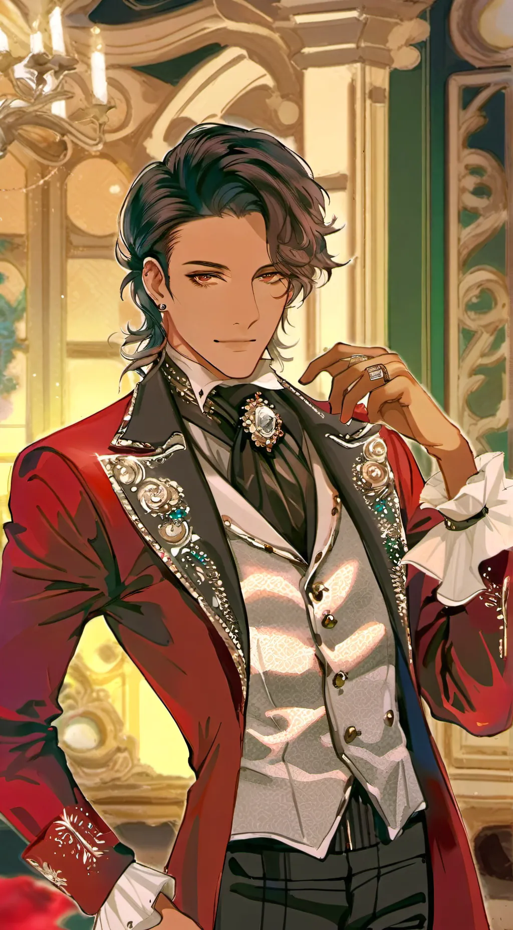 ai character: Raphael background