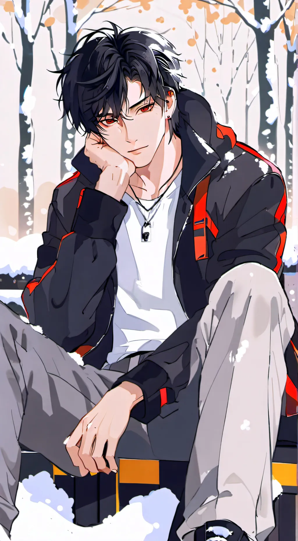 ai character: Jack tanada.  background