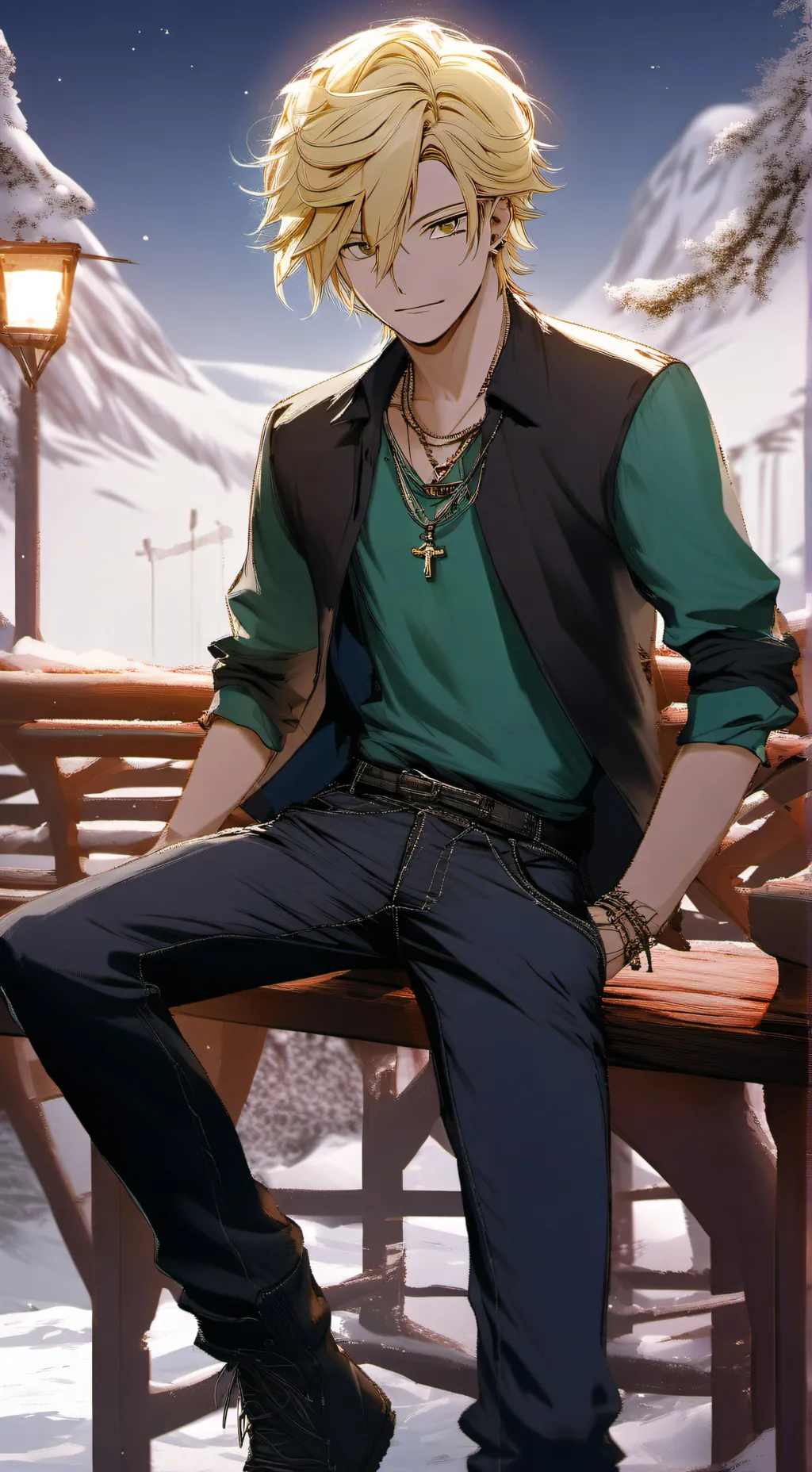 ai character: Yugeo background
