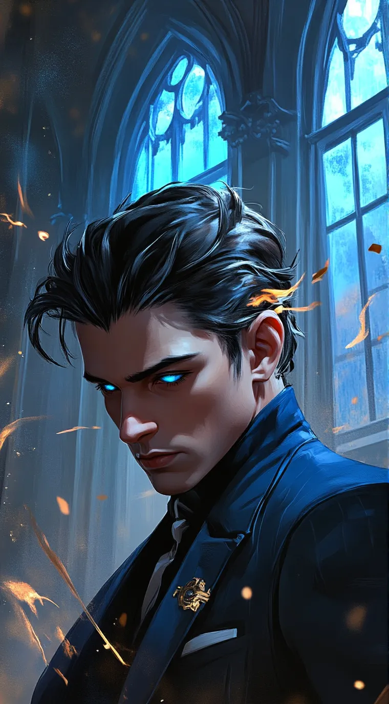 ai character: Ash background
