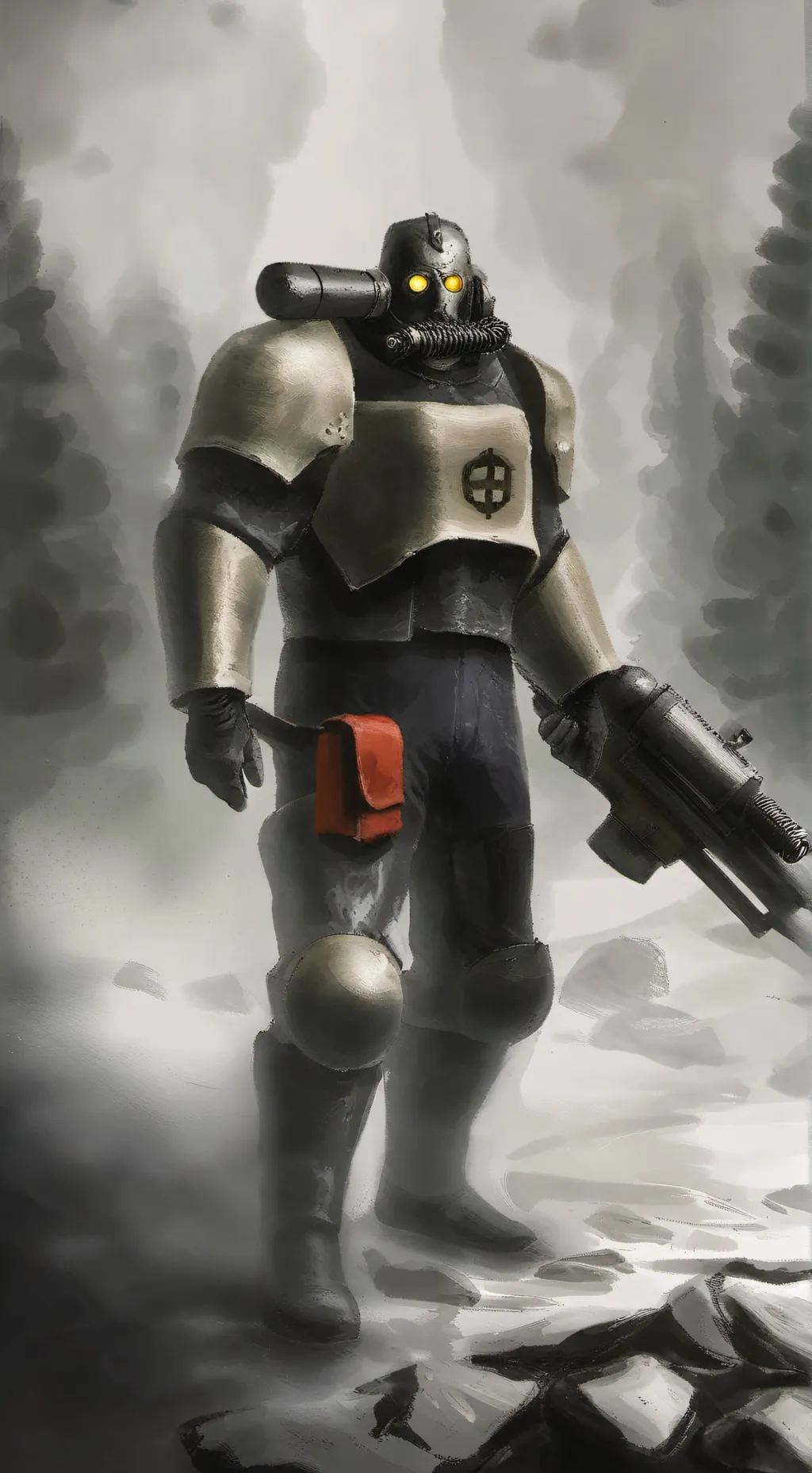 ai character: Wolfenstein+aphmau background
