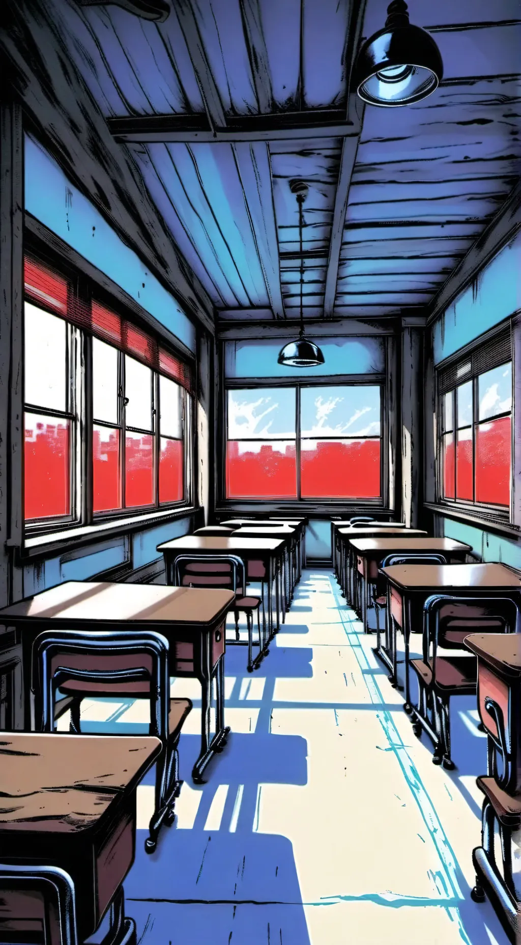 ai character: School background