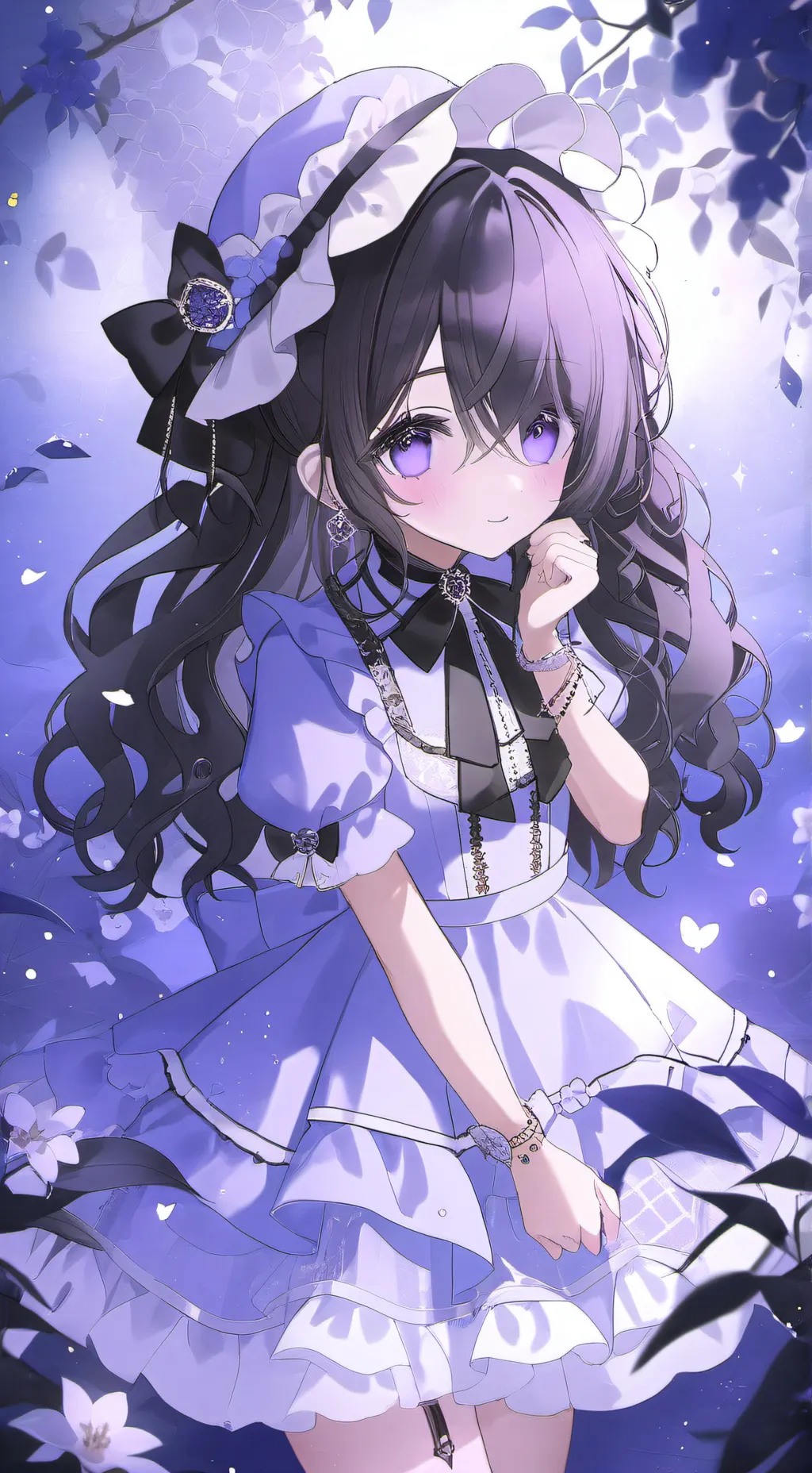 ai character: Lilly background