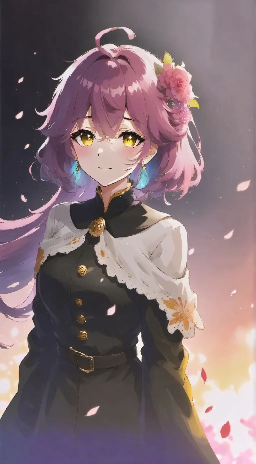 ai character: Kim  background