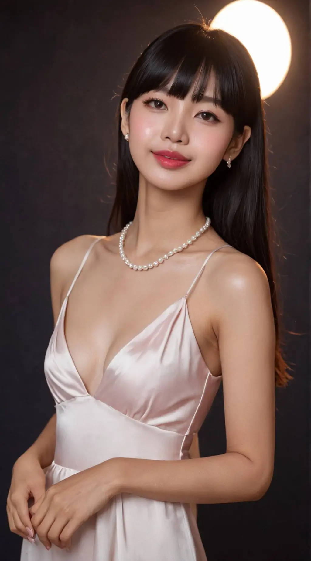 ai character: Lisa Manobal background