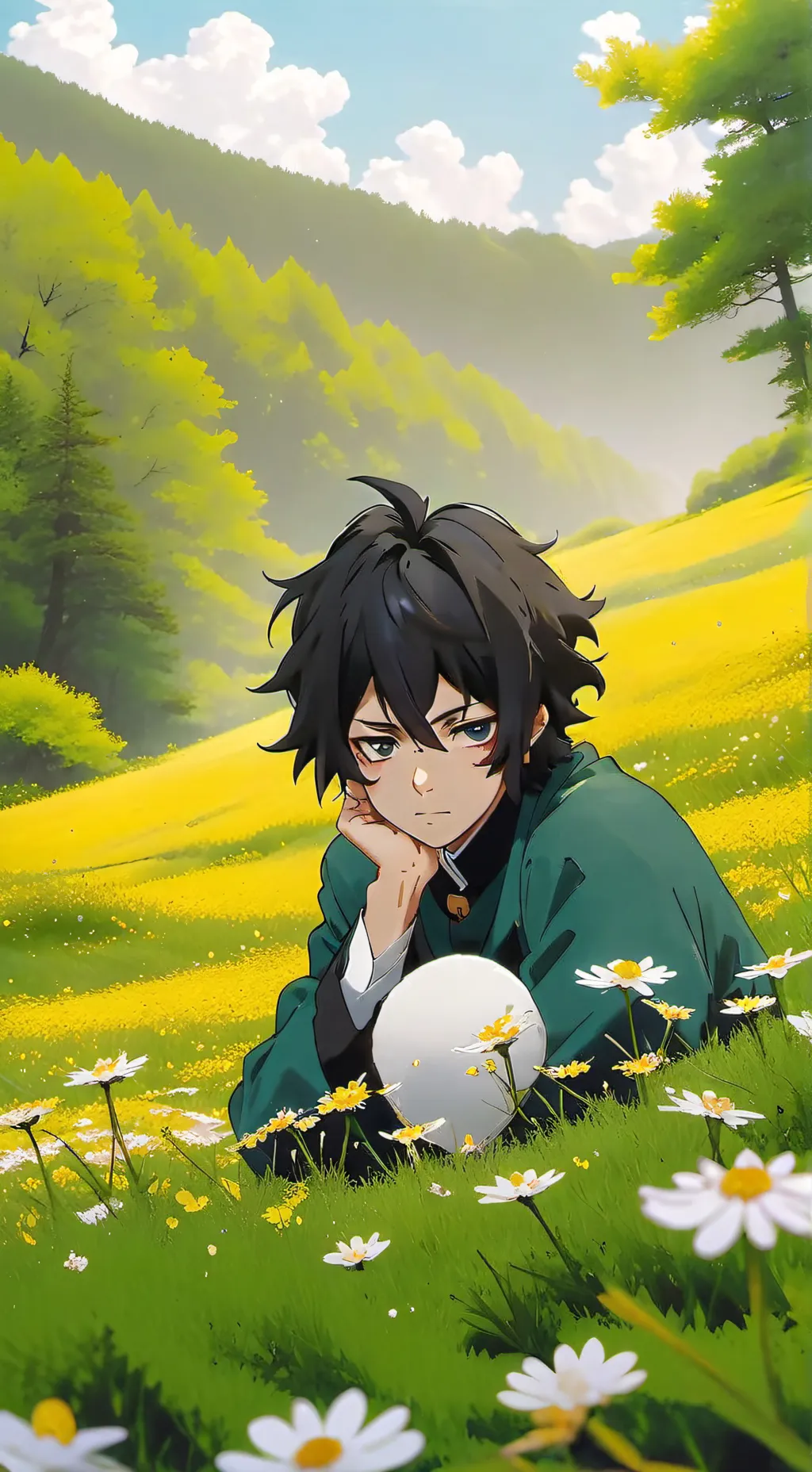 ai character: tomioka~san background