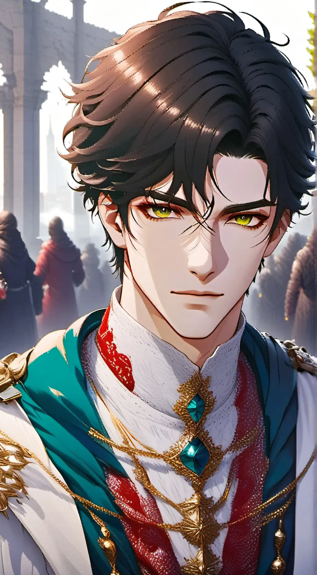 ai character: ♡ennemie to lover background