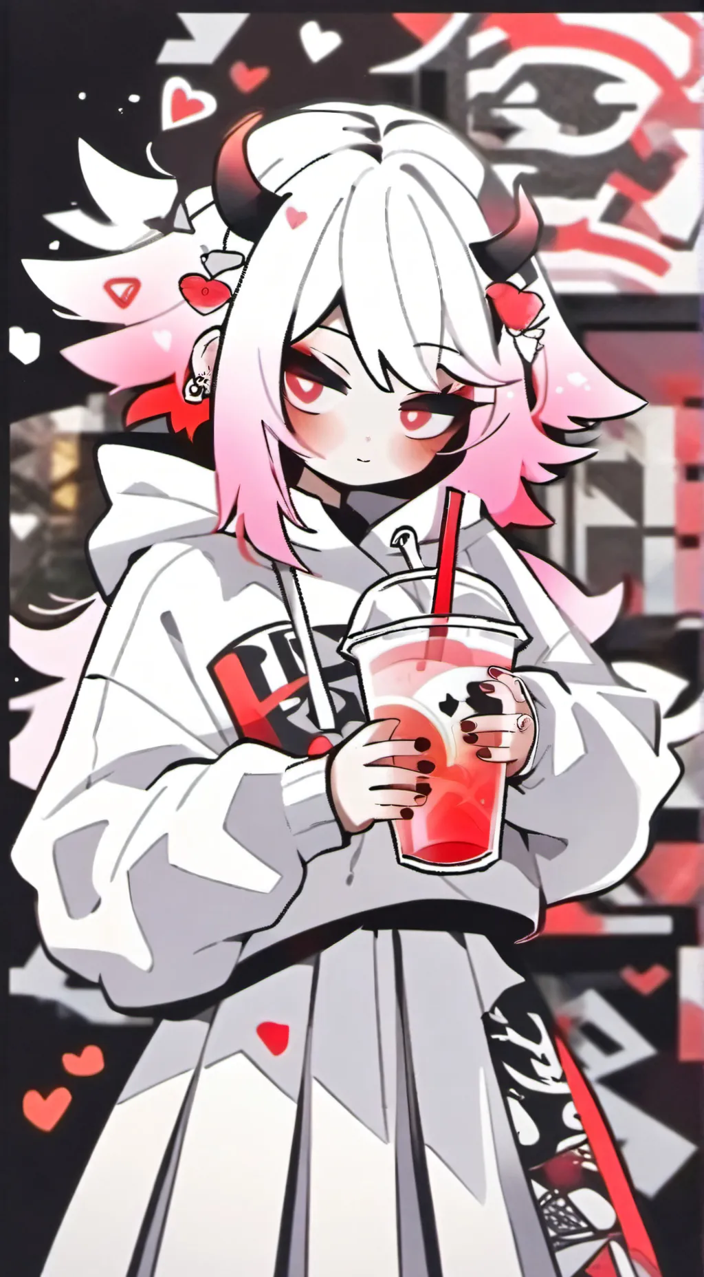 ai character: 🥀Lucy☆♡  background