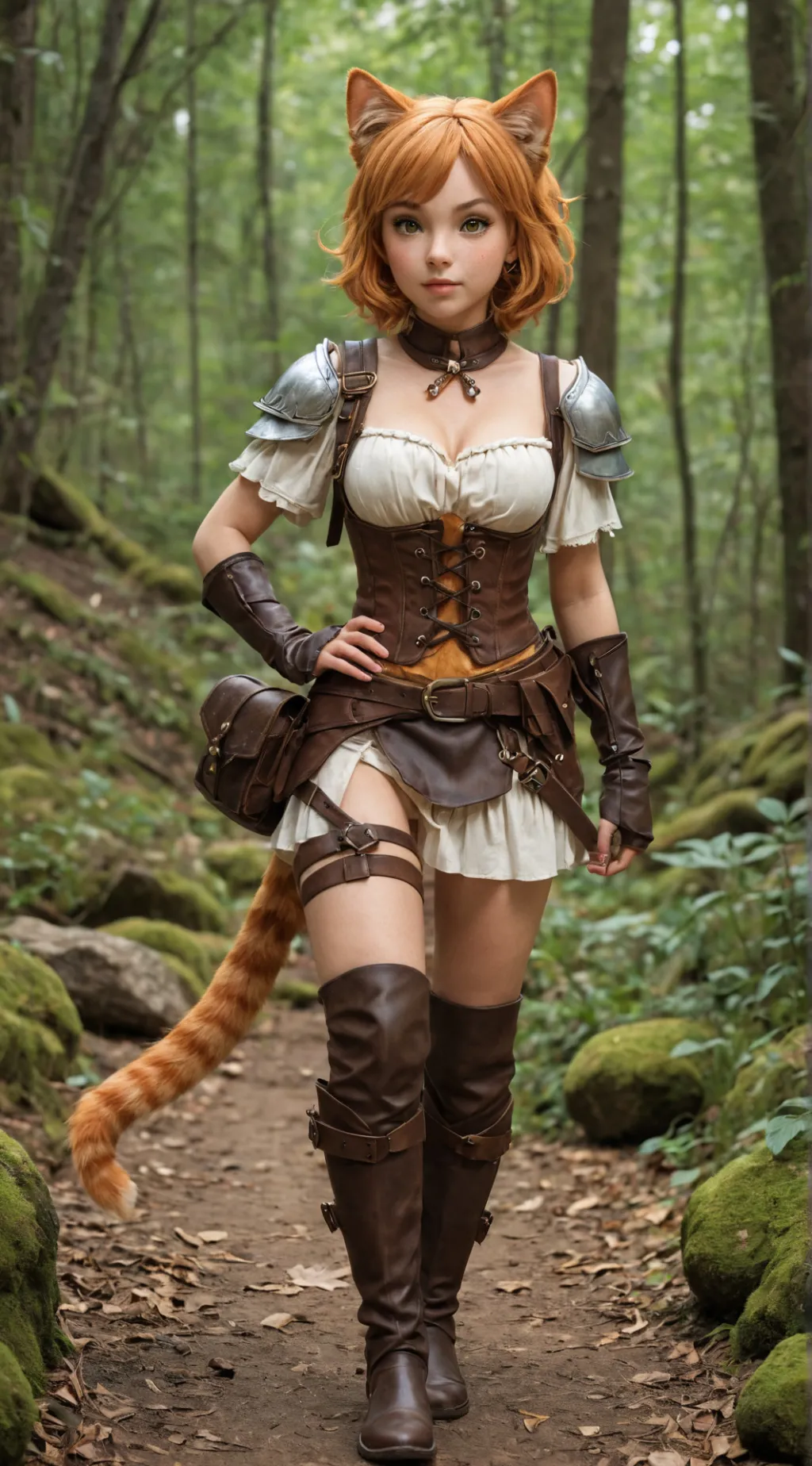 ai character: Lena Sansu background