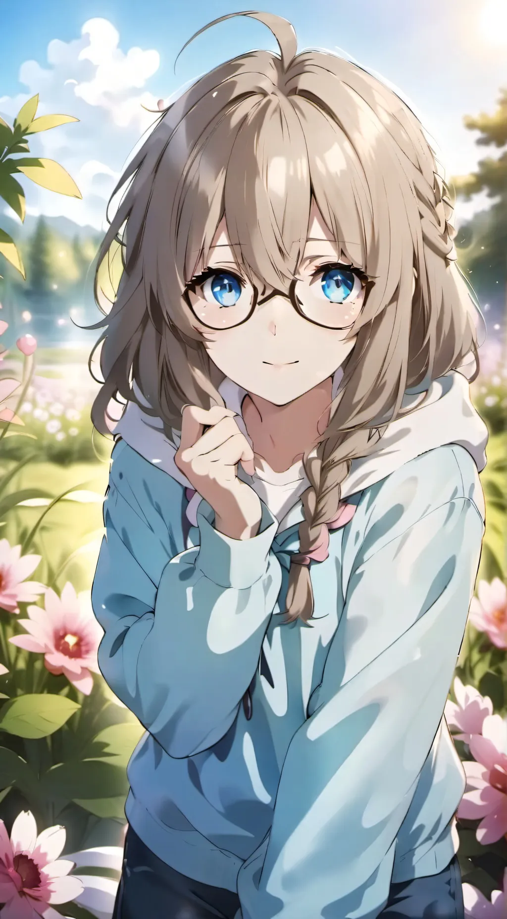 ai character: Lilly background