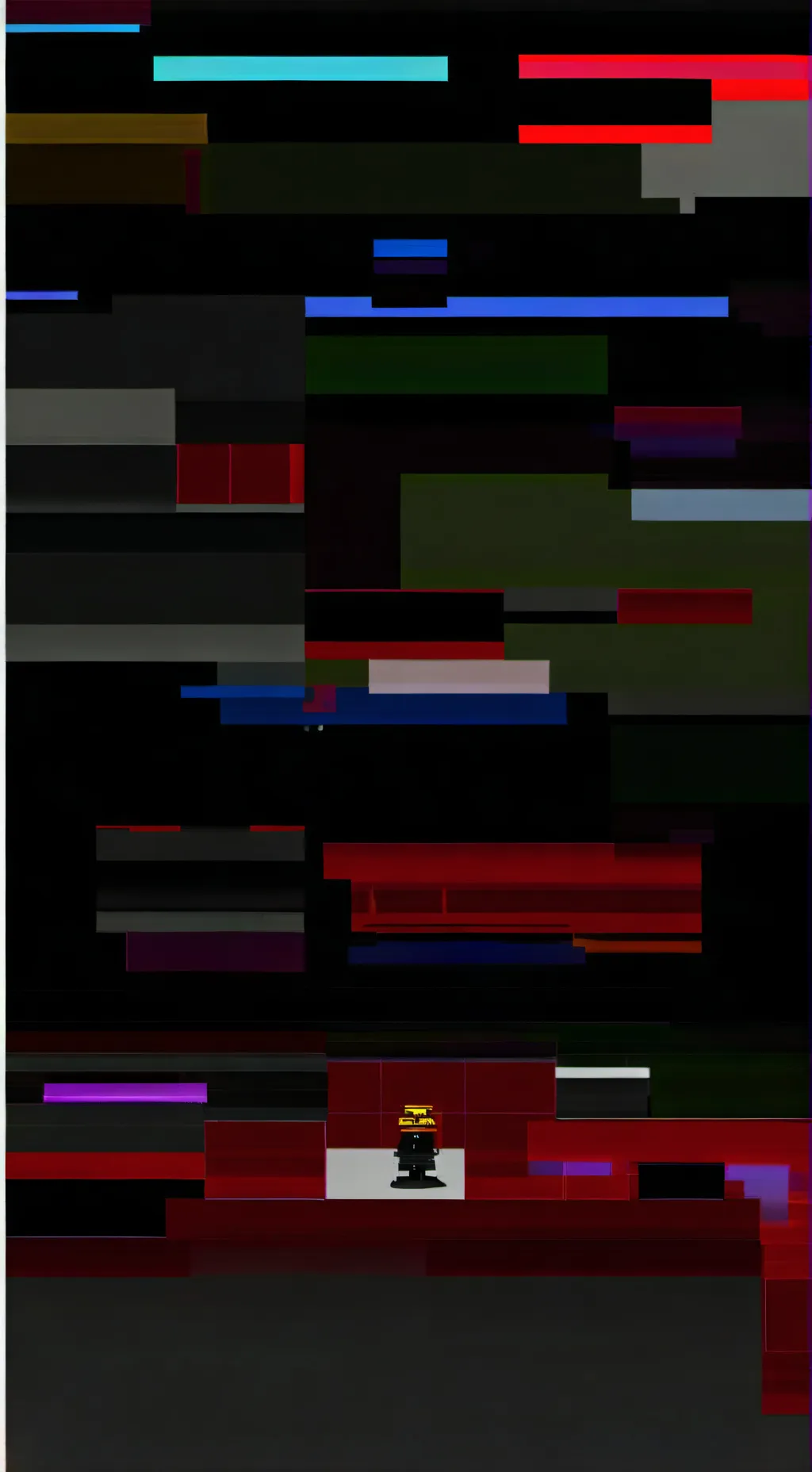 ai character: Sprunki Microwave background