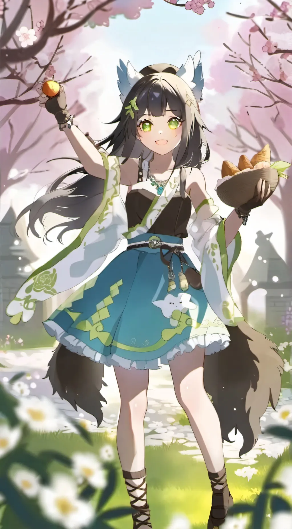 ai character: lexis  background