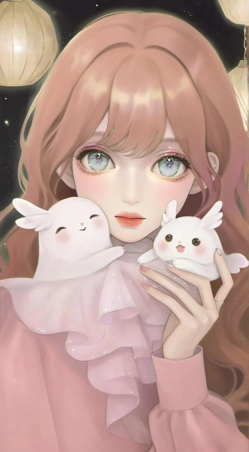 ai character: Lilly background
