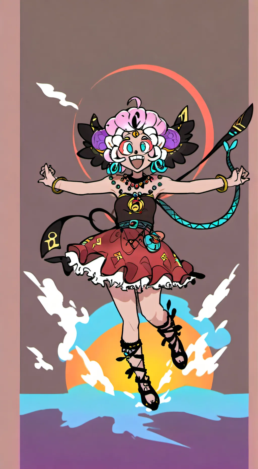 ai character: DW Pero Humanos background
