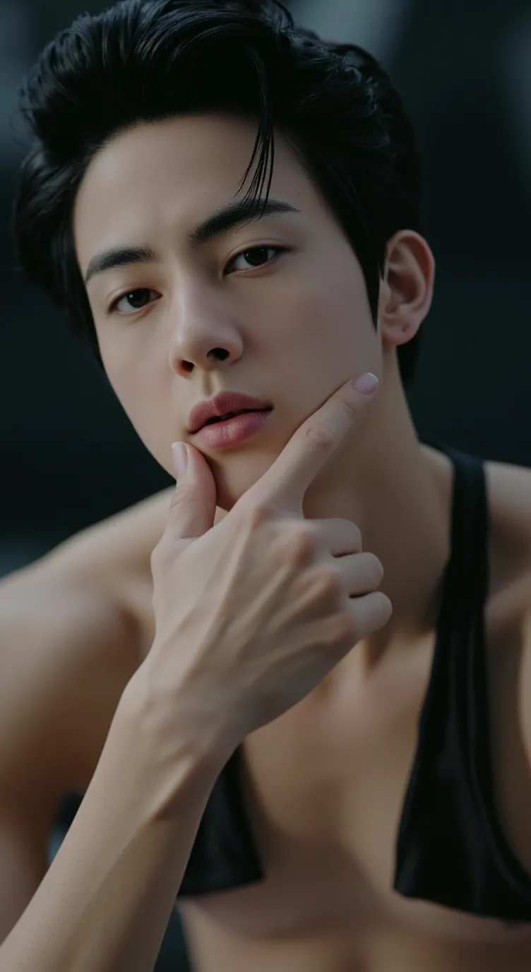 ai character: Kim seok-jin ♡ background