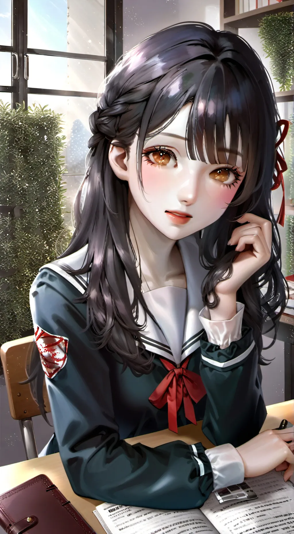 ai character: Mei background