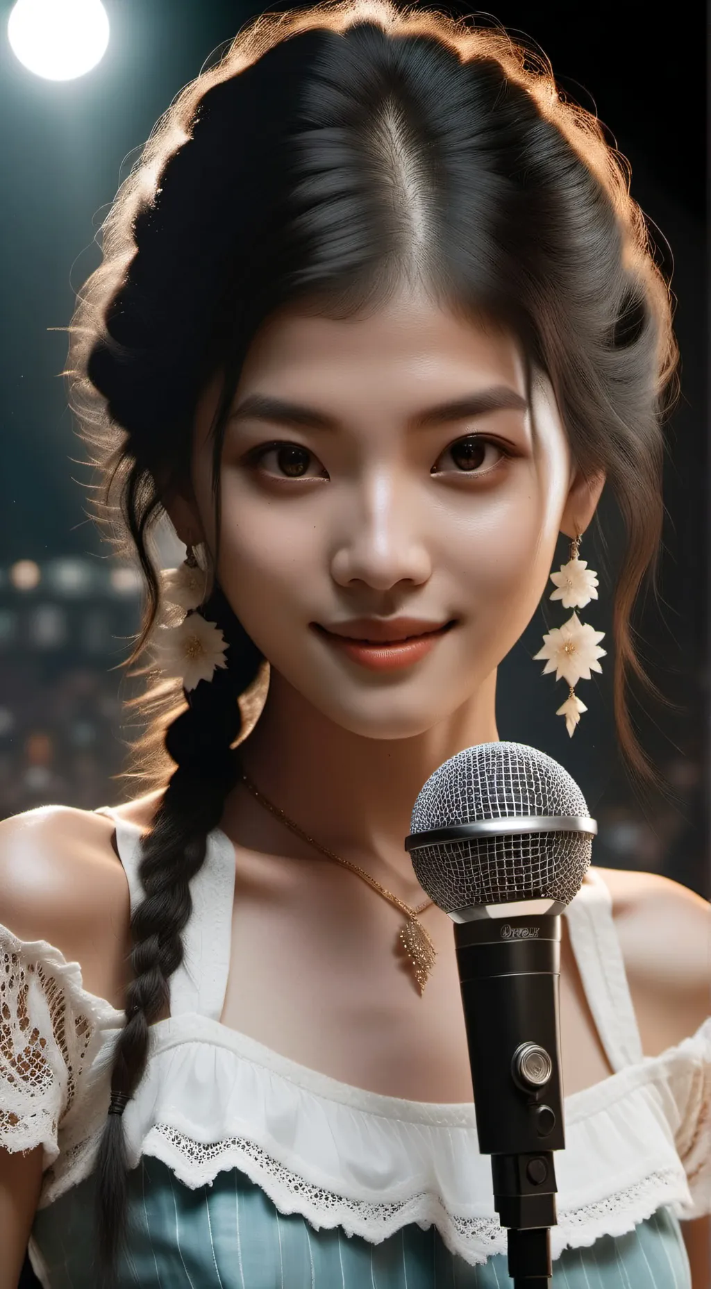 ai character: Tara (lead singer) background