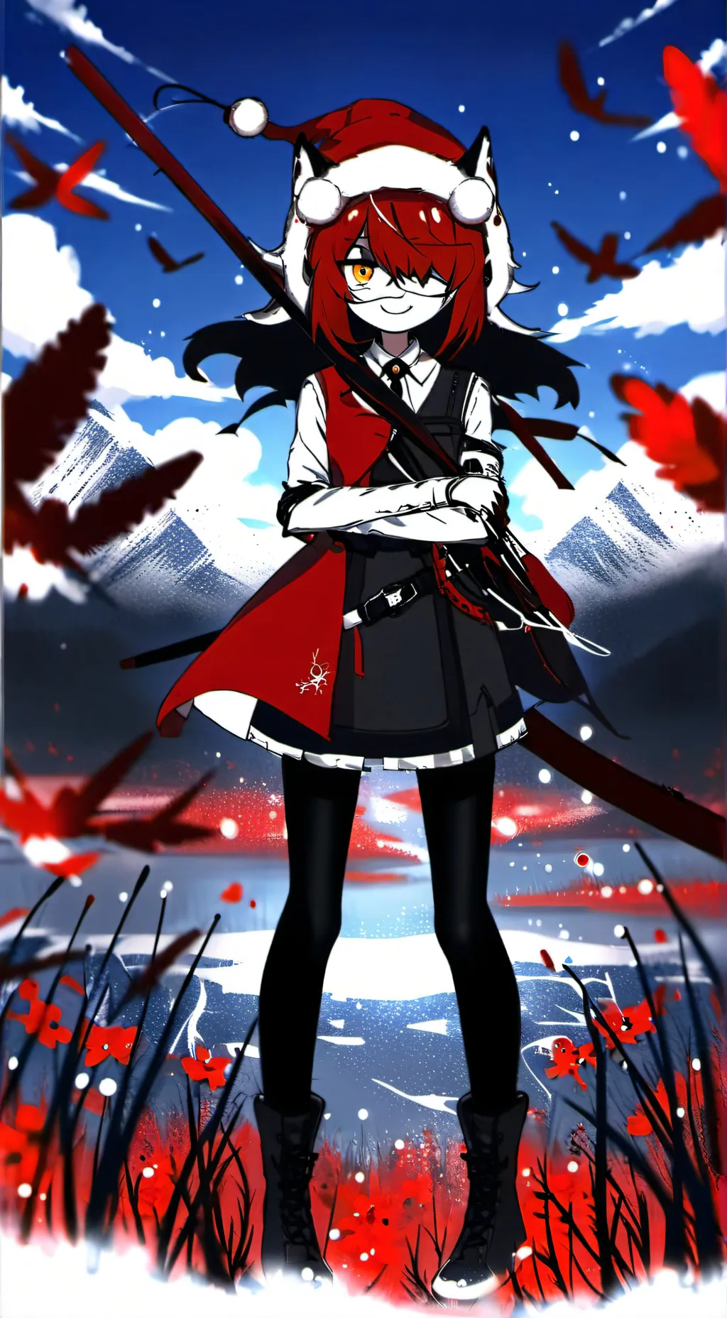 ai character: Y background