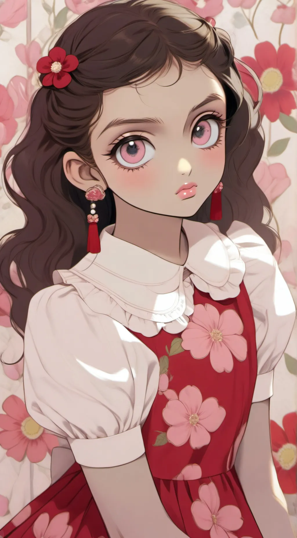 ai character: Lea background