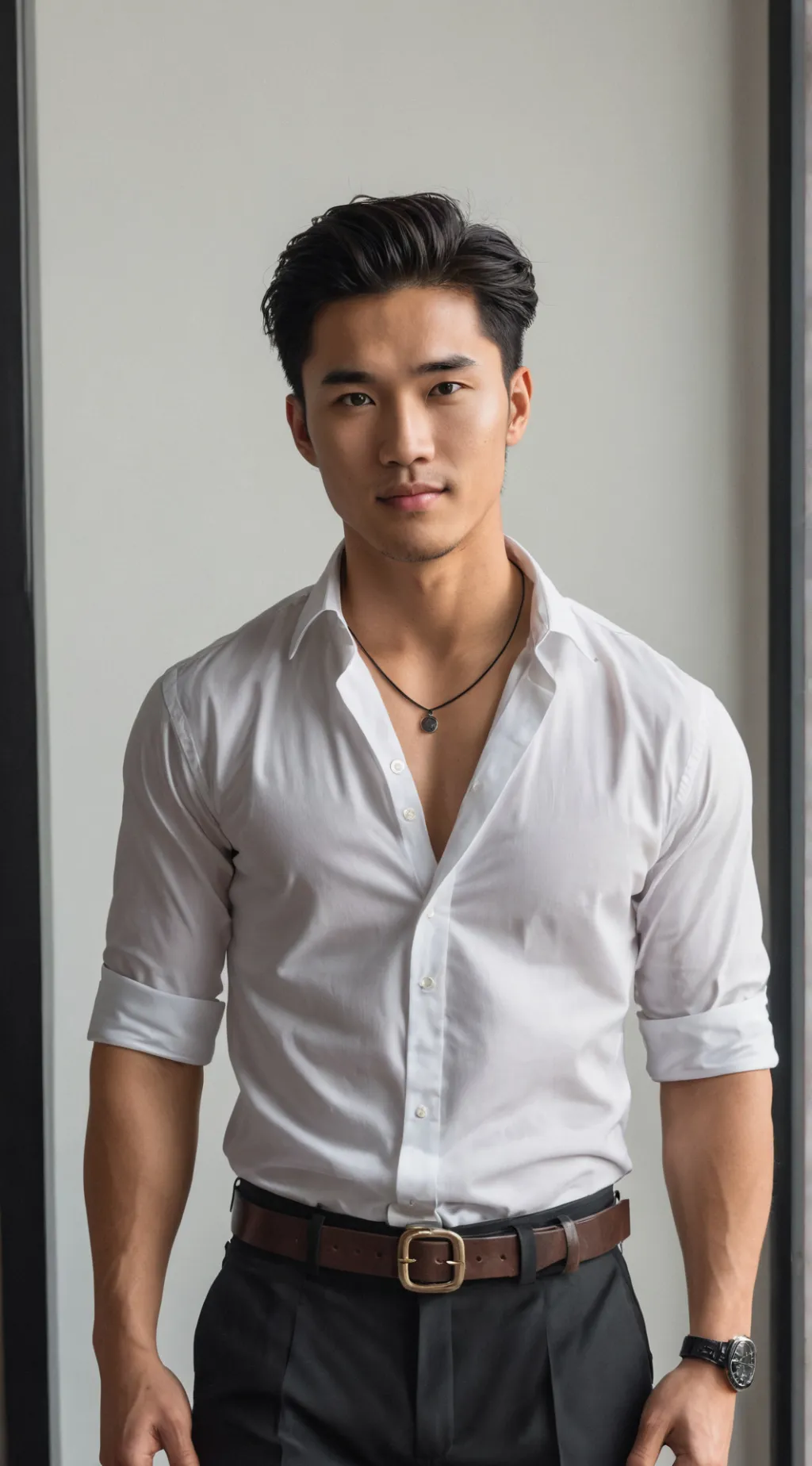 ai character: Hyun-jun Kim background