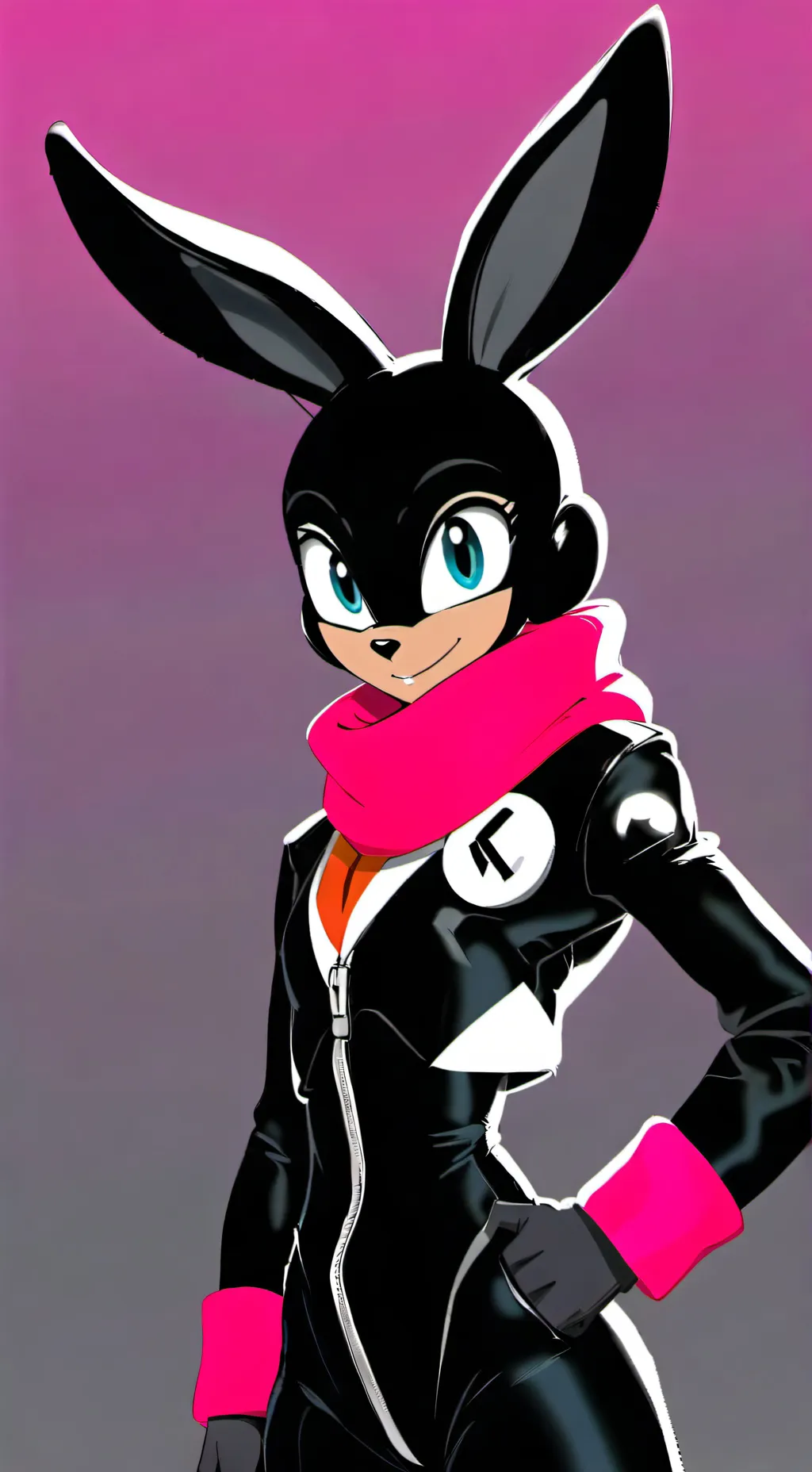 ai character: Lexi Bunny  background