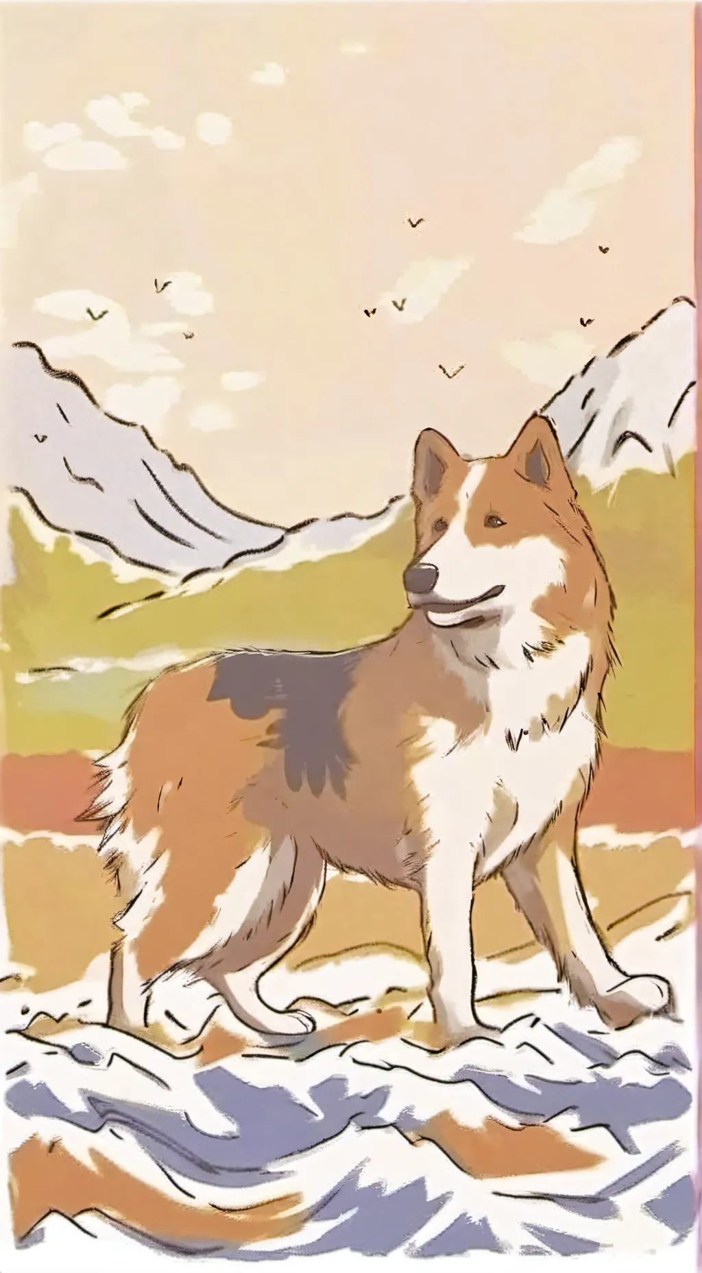 ai character: 🌕 POCHO 🌕 background