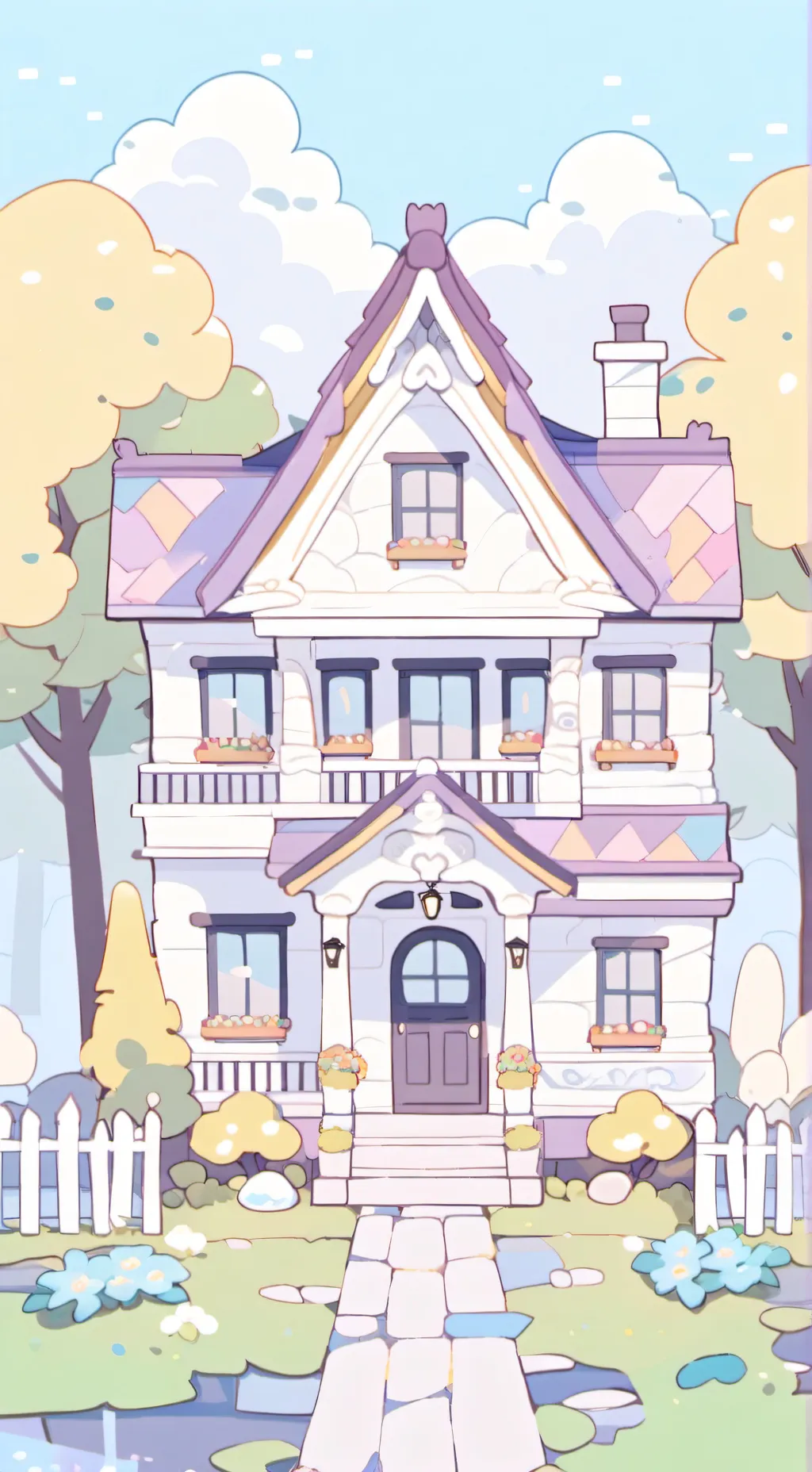 ai character: welcome home✨ background