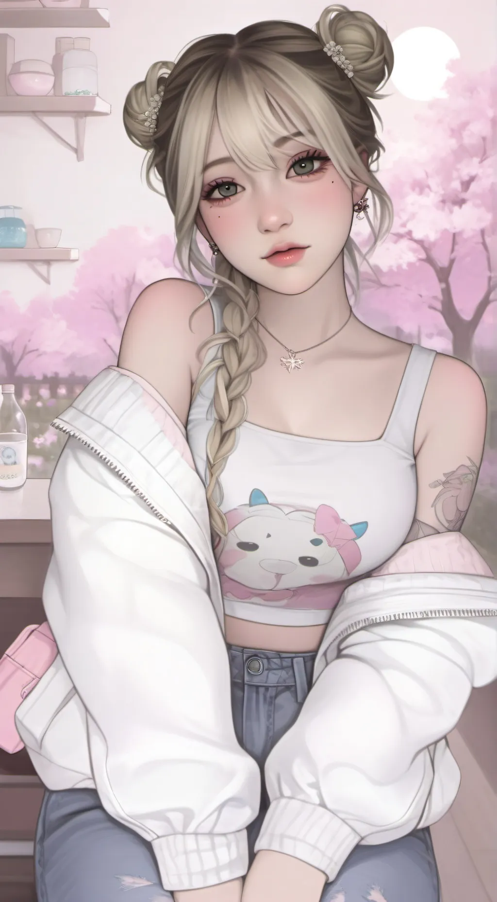 ai character: Jasmine background
