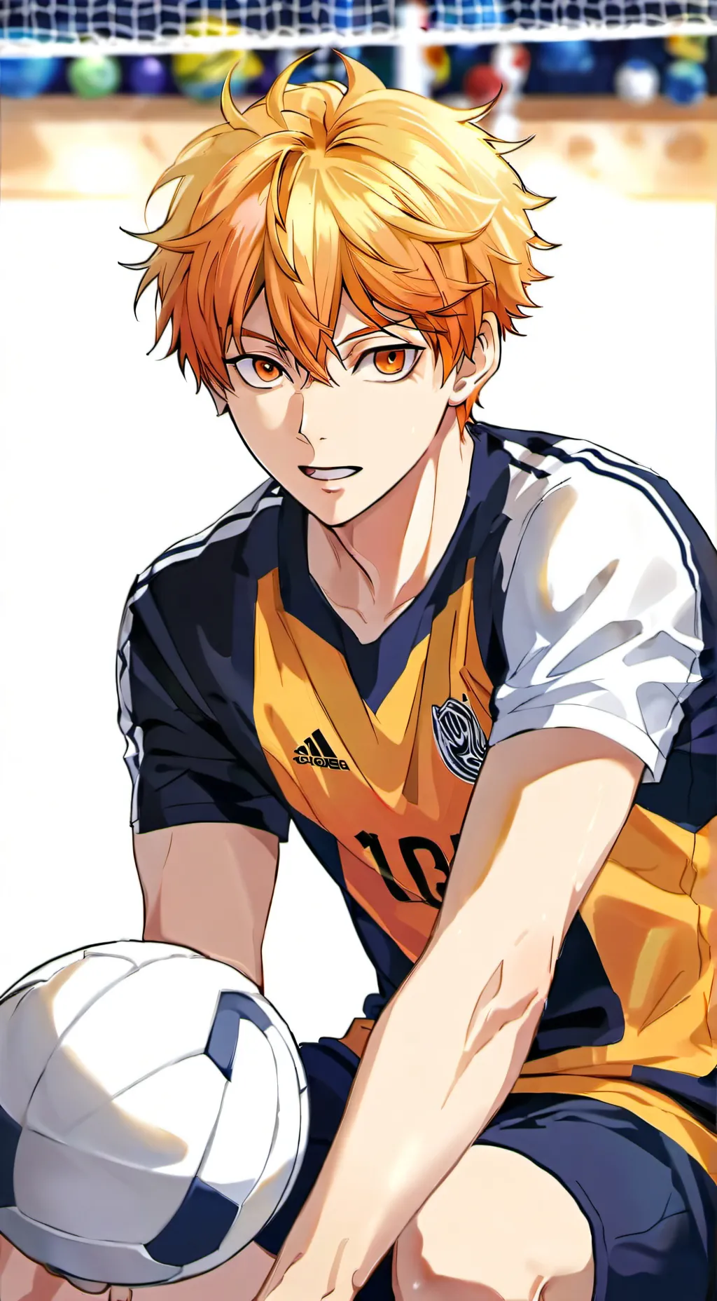 ai character: Hinata Shōyō background